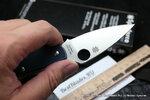 Фото №5 Нож складной Spyderco UK Penknife Dark Blue C94PDBL