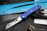 фото Нож Spyderco Roadie Blue FRN 189PBL