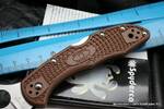 Фото №3 Нож Spyderco Delica Flat Ground Brown C11FPBN