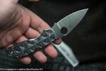 Фото №4 Spyderco Chaparral 3 Blue Stepped Titanium 152STIBLP