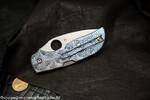 Фото №5 Spyderco Chaparral 3 Blue Stepped Titanium 152STIBLP