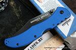 Фото №10 Нож Cold Steel 54SBLU Broken Skull 4 Blue