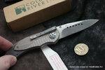 Фото №3 Нож складной Elishewitz E-Lock Bronze 70 мм. CR-7323 (CRKT)