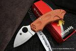 фото Нож складной Spyderco Meerkat Sprint Run Orange 64JPBORE