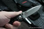 Фото №4 Нож складной Ruger Knives Go-N-Heavy™ Compact Tactical Folder, Bill Harsey Design, Stonewashed Plain 80 мм. CRR1803 (CRKT)