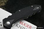 Фото №3 Нож складной Ruger Knives Follow-Through™ Compact IKBS® Flipper, Stonewashed Plain Blade 80 мм. CRR1703 (CRKT)