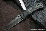 фото Нож складной Ruger Knives All-Cylinders™ Folder, Bill Harsey Design, Blackwashed Plain Blade 100 мм. CRR2001K (CRKT)