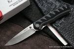 фото Нож-полуавтомат Ruger Knives Crack-Shot™ Compact, Ken Steigerwalt Design, Stonewashed Plain Blade 80 мм. CRR1205 (CRKT)