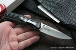 Фото №2 Нож-полуавтомат Ruger Knives Crack-Shot™ Compact, Ken Steigerwalt Design, Stonewashed Plain Blade 80 мм. CRR1205 (CRKT)