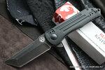 фото Нож складной Ruger Knives 2-Stage™ Compact Flipper, Blackwashed Plain Blade 80 мм. CRR2103K (CRKT)