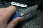 Фото №4 Складной нож Benchmade Proper Limited Sheepsfoot Blue G-10 S30V 319DLC-1801