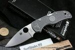 фото Нож складной Spyderco Native 5 Grey MAXAMET C41PGY5