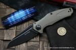 фото Нож Kershaw K7007TANBW Natrix - нож складной, бежевый G10, сталь 8Cr13MoV, блэквош