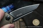 Фото №4 Нож Kershaw K7007TANBW Natrix - нож складной, бежевый G10, сталь 8Cr13MoV, блэквош