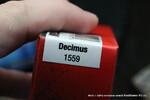 Фото №7 Нож Керш K1559 Decimus - нож складной, алюм. рук-ть с накладкой G10, сталь 8Cr13MoV