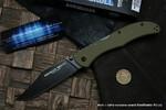 фото Нож Cold Steel 54S3A Broken Skull 3 (OD Green) - нож складной, сталь S35VN, рукоять зеленая