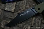 Фото №2 Нож Cold Steel 54S3A Broken Skull 3 (OD Green) - нож складной, сталь S35VN, рукоять зеленая