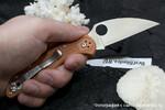 Фото №3 Нож складной Spyderco Delica 4 Lightweight C11FPWCBORE