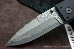 Фото №2 Складной нож Hoffner Damascus Bloodflow Defensive FK-S2SDB-SDB