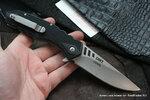 Фото №2 Нож складной Ruger Knives Follow-Through™ IKBS® Flipper, Stonewashed Plain Blade 90 мм. CRR1701 (CRKT)