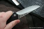 Фото №3 Нож складной Ruger Knives Follow-Through™ IKBS® Flipper, Stonewashed Plain Blade 90 мм. CRR1701 (CRKT)