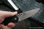 Фото №5 Нож складной Ruger Knives Follow-Through™ IKBS® Flipper, Stonewashed Plain Blade 90 мм. CRR1701 (CRKT)