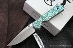 Фото №2 Нож складной Chris Reeve Large Sebenza 21 Computer Generated Graphic Paisley ChR/L21-1052