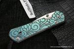 Фото №6 Нож складной Chris Reeve Large Sebenza 21 Computer Generated Graphic Paisley ChR/L21-1052