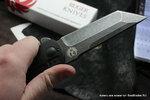 Фото №3 Нож складной Ruger Knives 2-Stage™ Flipper, Blackwashed Plain Blade 100 мм. CRR2101K (CRKT)