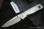 фото Нож складной Chris Reeve Large Sebenza 21 Unique Graphics Blue Sapphire