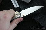 Фото №3 Нож складной Chris Reeve Large Sebenza 21 Computer Generated Graphic Hex in Gold ChR/L21-1042