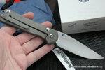 Фото №5 Нож складной Chris Reeve Large Sebenza 21 Unique Graphics Almandine Cabochon ChR/L21UN K Almandine