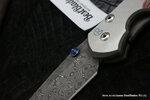 Фото №4 Нож складной Chris Reeve Large Sebenza 21 Unique Seagrass Graphics Raindrop Damascus ChR/SSEDAMSL