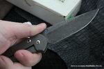 Фото №8 Нож складной Chris Reeve Large Sebenza 21 Unique Seagrass Graphics Raindrop Damascus ChR/SSEDAMSL