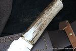 Фото №3 Нескладной нож Bear Stag Handle 240 мм. U/BEAR-24AR (Muela)