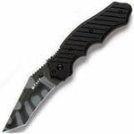 Фото №8 Нож-полуавтомат Triumph Tiger Stripe 80 мм. CR-1030TS (CRKT)