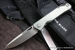 фото Нож складной Mr. Blade Keeper M390 рукоять титан анодировка в зеленый