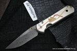 фото Нож складной Chris Reeve Large Sebenza 21 Unique Graphics D.Thomas Raindrop Damascus ChR/L21UNdRain