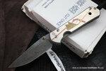 Фото №10 Нож складной Chris Reeve Large Sebenza 21 Unique Graphics D.Thomas Raindrop Damascus ChR/L21UNdRain