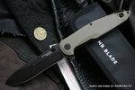 фото Нож складной Mr.Blade Convair сталь D2 Black Stonewash рукоять G10 Tan