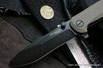 Фото №2 Нож складной Mr.Blade Convair сталь D2 Black Stonewash рукоять G10 Tan