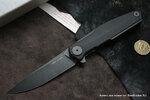 фото Нож Realsteel G3 Puukko scandi G10 blackwash 7816