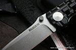 Фото №2 Нож складной Ruger Knives Go-N-Heavy™ Tactical Folder, Bill Harsey Design, Stonewashed Plain Blade 120 мм. CRR1801 (CRKT)