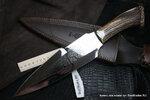 фото Нож с фиксированным клинком Muela Duque Stag Handle DUQUE-25AFR