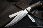 фото Нож с фиксированным клинком Muela Gredos Stag Handle GRED-18R