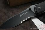 Фото №3 Нож-полуавтомат Notorious Black Combo 80 мм. CR-1168K (CRKT)