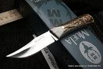 фото Нож с фиксированным клинком Muela Criollo Bowie Stag Handle BWE-8A