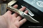 Фото №2 Нож с фиксированным клинком Muela Criollo Bowie Stag Handle BWE-8A