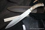 фото Нож с фиксированным клинком Muela Cortijeros Stag Handle CORT-24AR