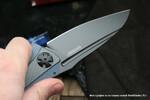 Фото №6 Kershaw K7008CFBLK Natrix XL - нож складной, G10/карбон, сталь 8Cr13MoV, черный клинок